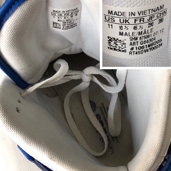 SOLD • Adidas Originals Retro High Top • 10 - Picture 3 of 4